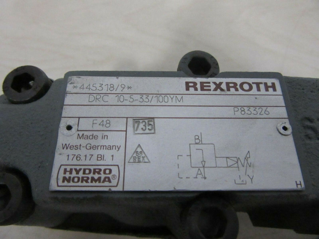 Rexroth DRC 10-5-33/100YM  Ventil