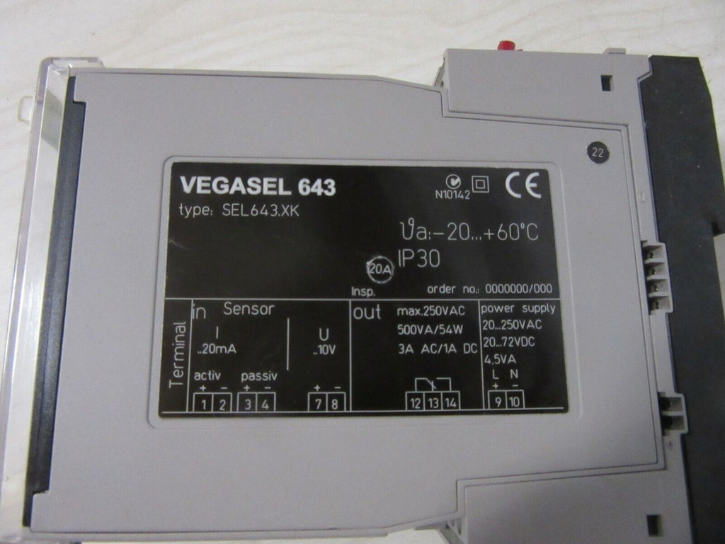 VEGASEL 643 SEL64.XK Zusatzgrenzschalter