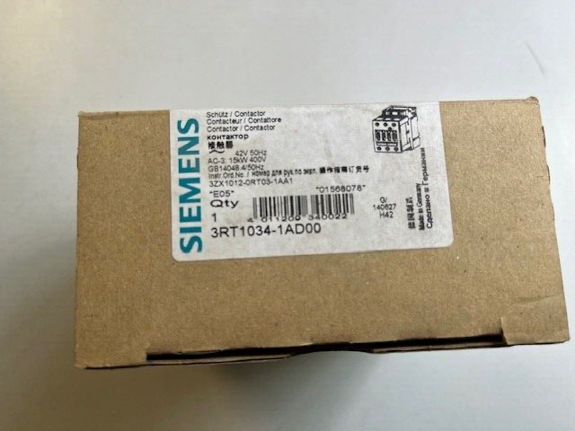 Siemens Schütz 3RT1034-1AD00 15KW 42V/AC