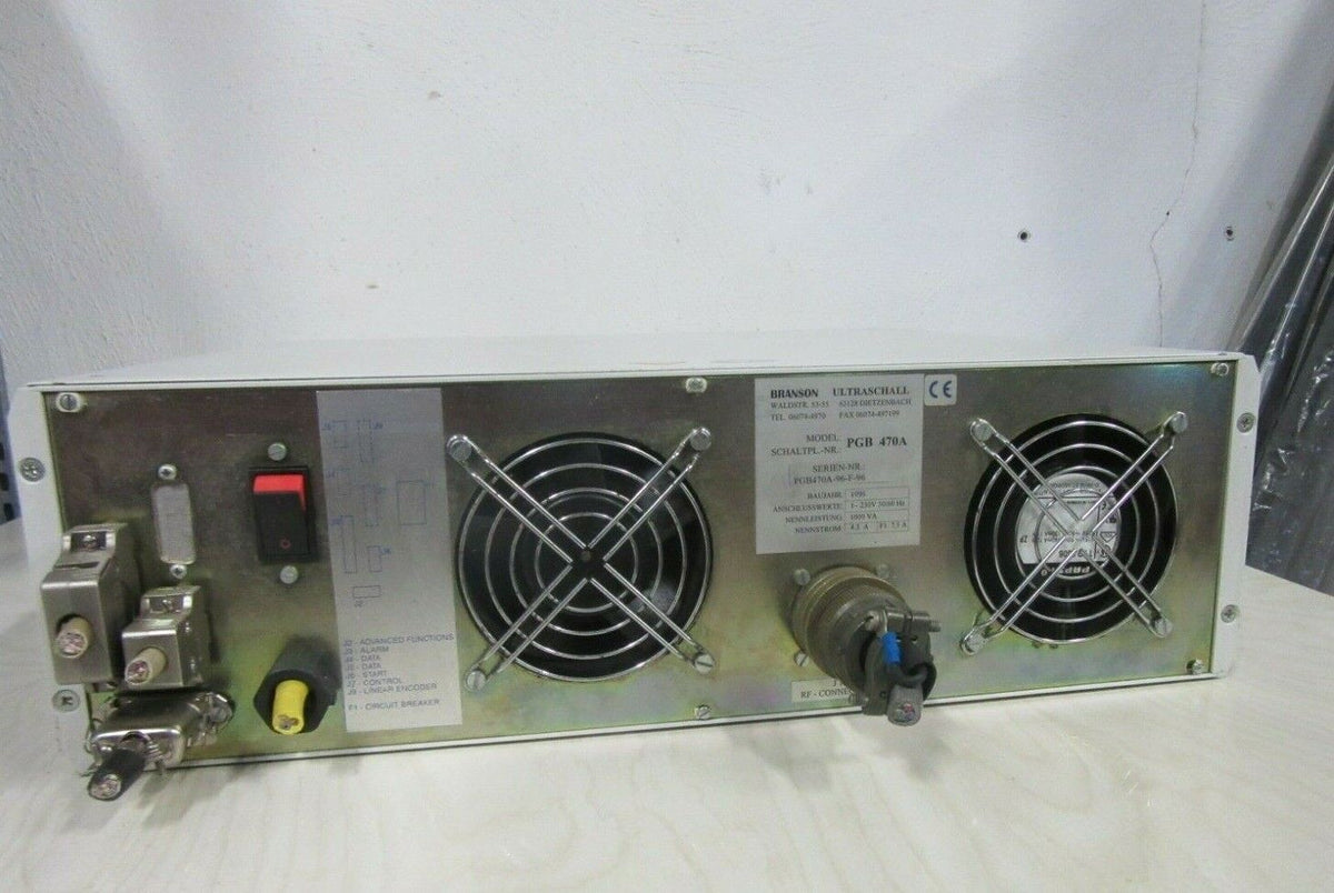 Branson Ultraschall PGB 470A PG PGB470A-96-F-96