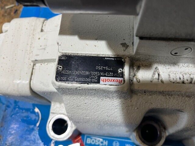 Rexroth VALVE Block R900766300 & STW 0273-1X/E600L/6EG24EK31 & 4W RAP GW7-08-30