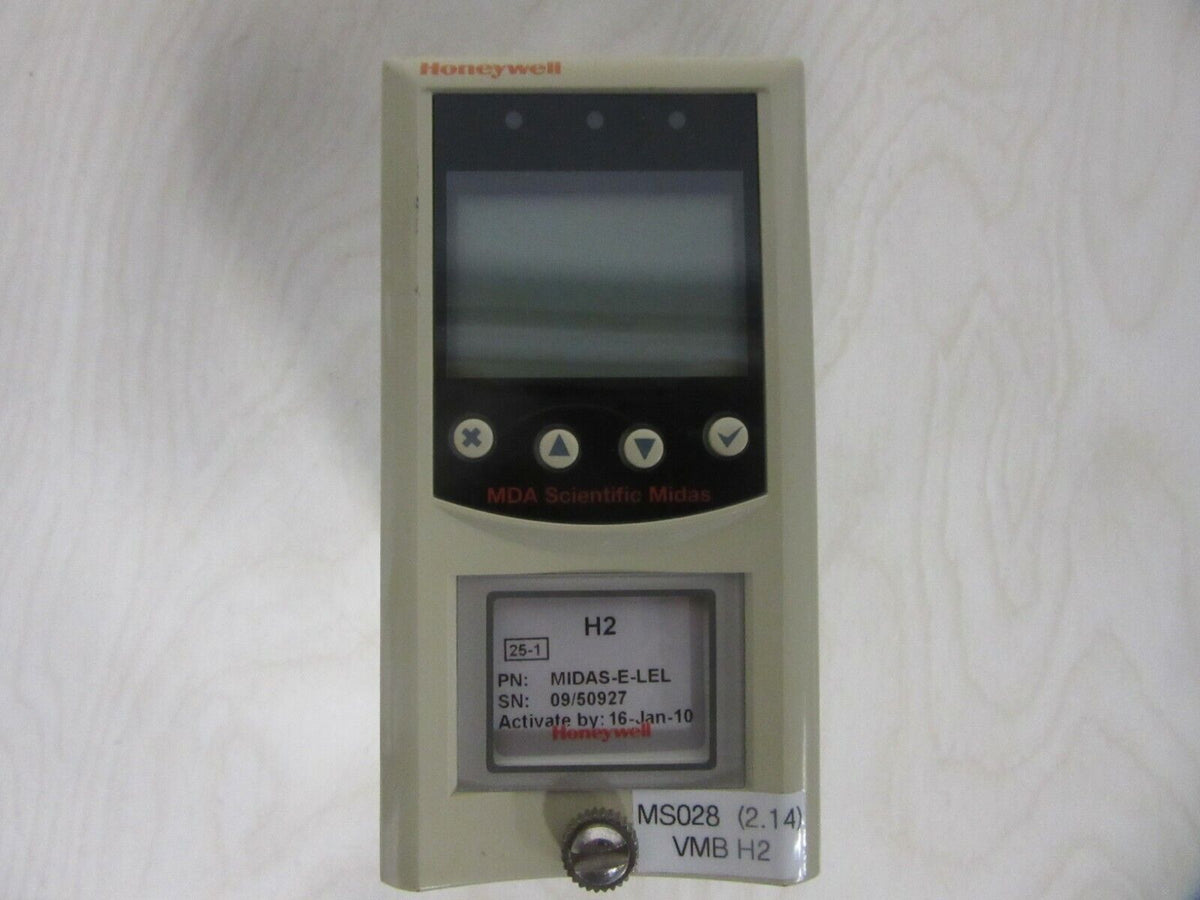 Honeywell MDA Scientific Midas H2 MIDAS-E-LEL Contoller-Überwachung Sensor