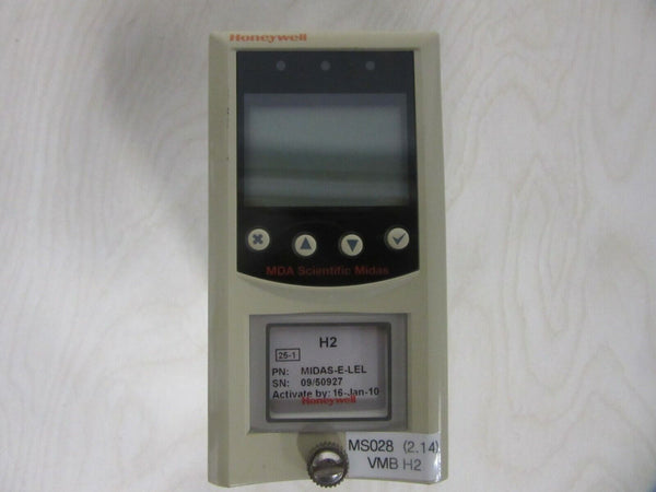 Honeywell MDA Scientific Midas H2 MIDAS-E-LEL Contoller-Überwachung Sensor