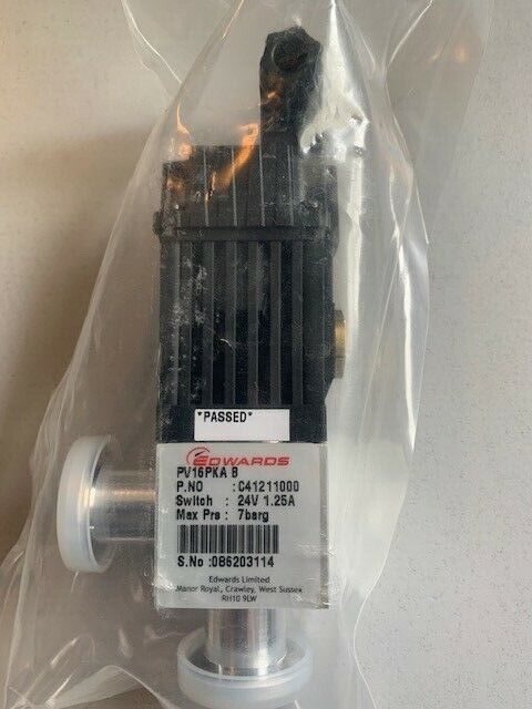 Edwards PV16PKA B P.No.C41211000 24V Max Pre.: 7 barg 