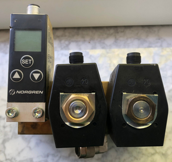 Norgren 9521663381102400 Magnetventilblock mit Drucksensor 24 V 0863099