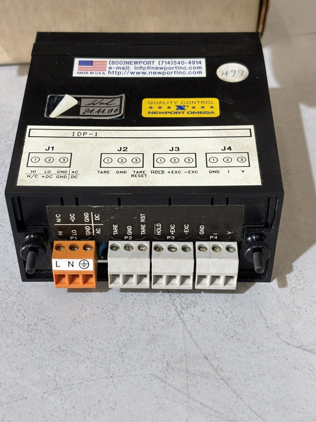 NEWPORT OMEGA MODEL IDP-1