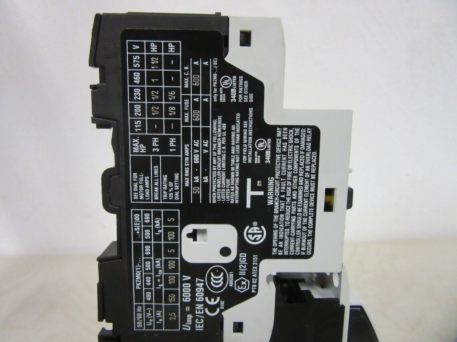 Moeller DIL M(C)7 PKZM0-2,5 Relais relay