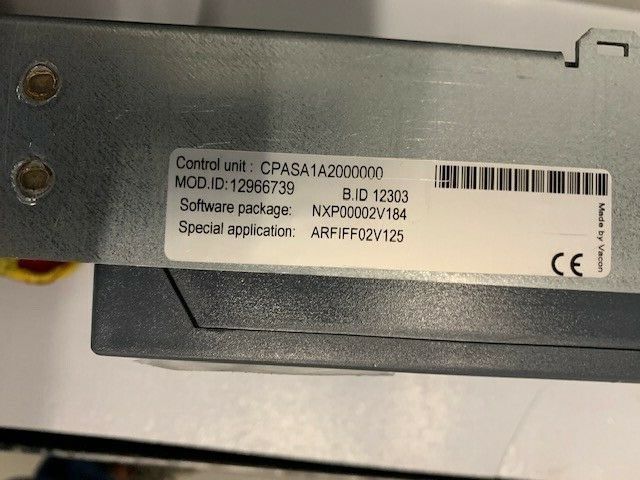 VACON DC Con. Wechselrichter  Power Unit NXA02055A0T02WSA1A200000 