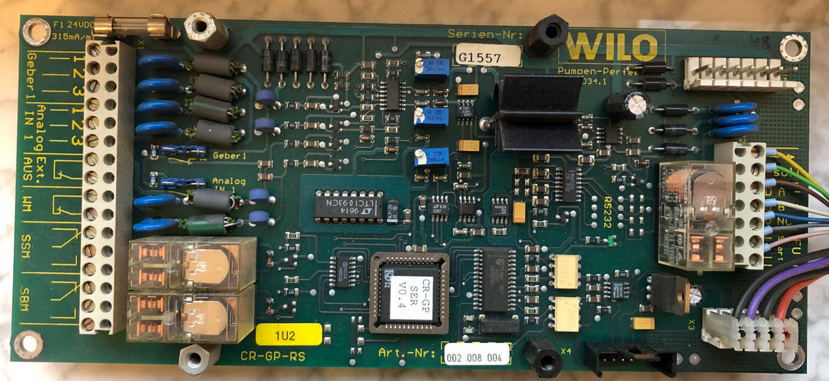 Wilo CR-System Pumpen-Regelkarte 002008004