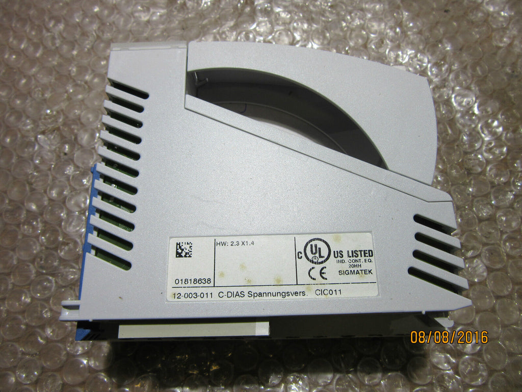 SIGMATEK C-DIAS Spannungsvers. CIC011 - UNBENUTZT/UNUSED - 