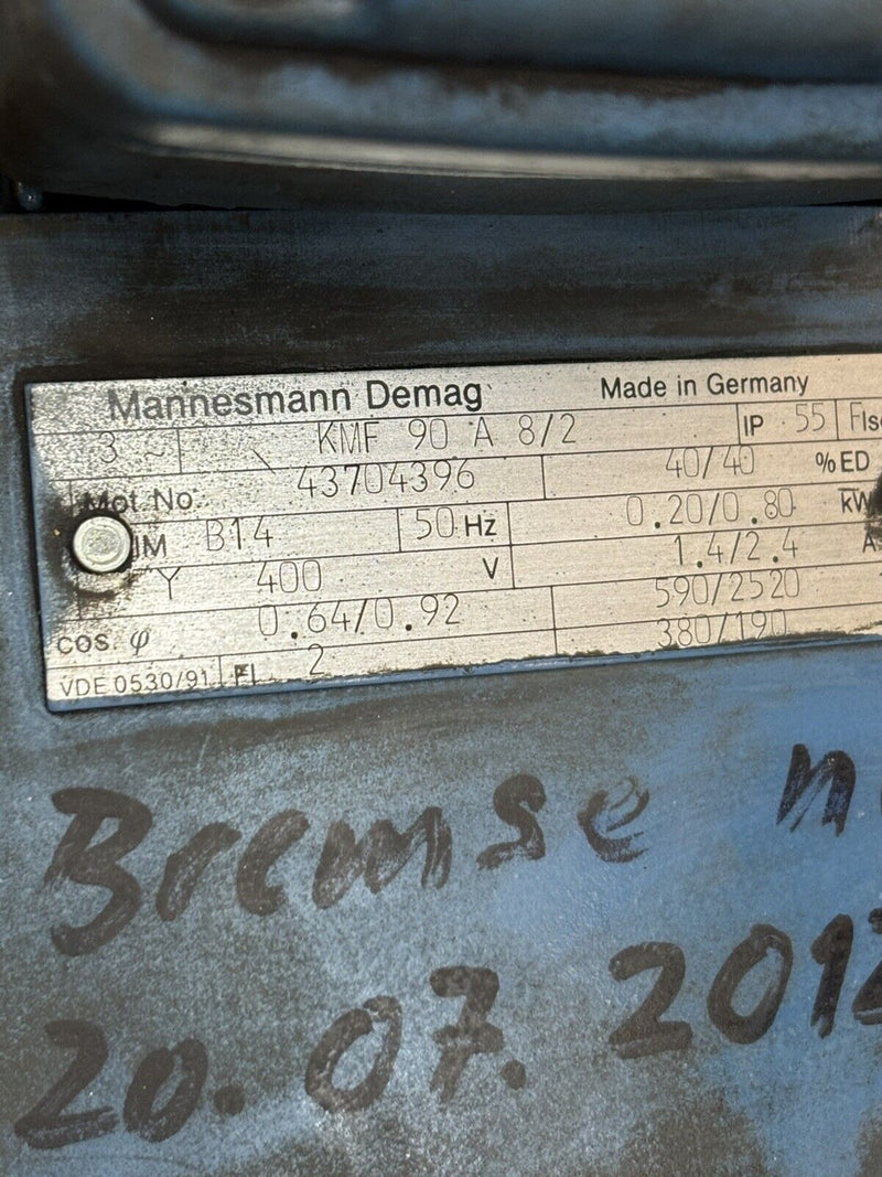 Mannesmann Demag Motor AFM06 S-M-0-1-45-0