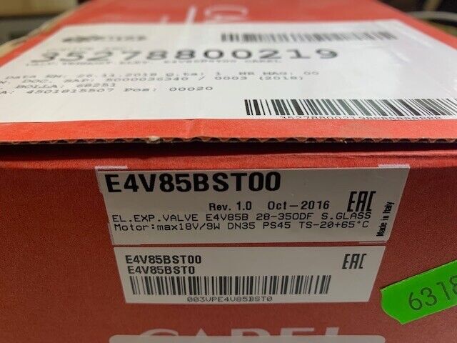 Carel E4V85BST00 Elec. Termost. Valve