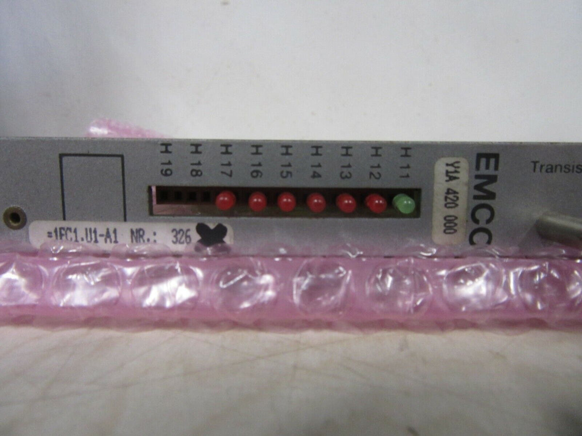 EMCO  Transistorsteller Reglerkarte Y1A 420000