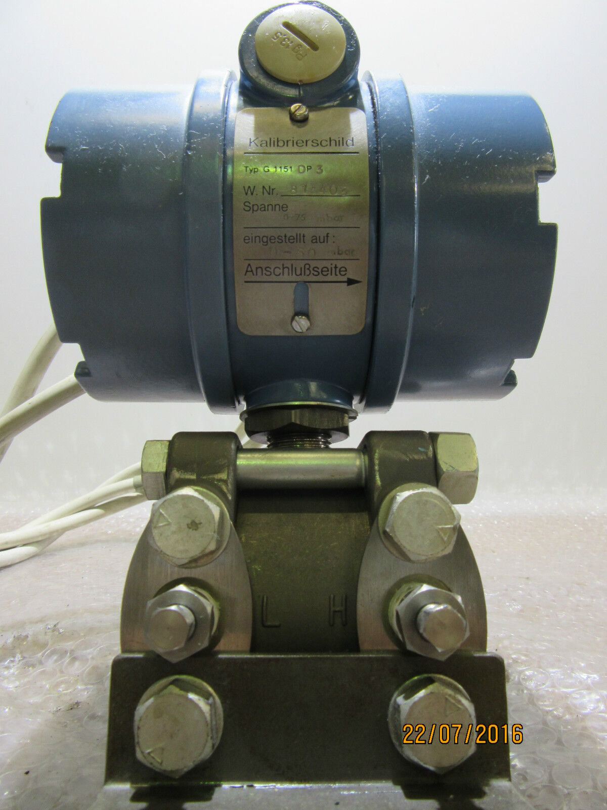 Rosemount G1151 DP3 E22I Pressure Transmitter  - used -