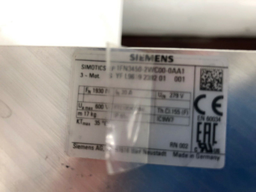 Siemens 1FN3450-2WC00-0AA1 Linearmotor Primärteil mit Präzisionskühler