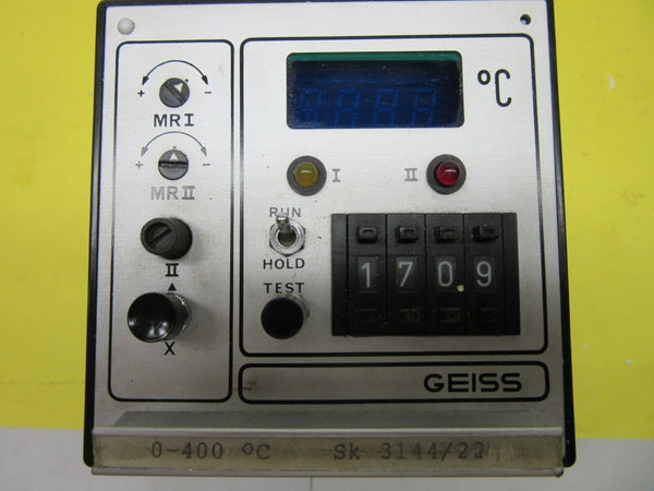 Geiss TYP 5631 P043 Temperaturregler 0°C-400°C