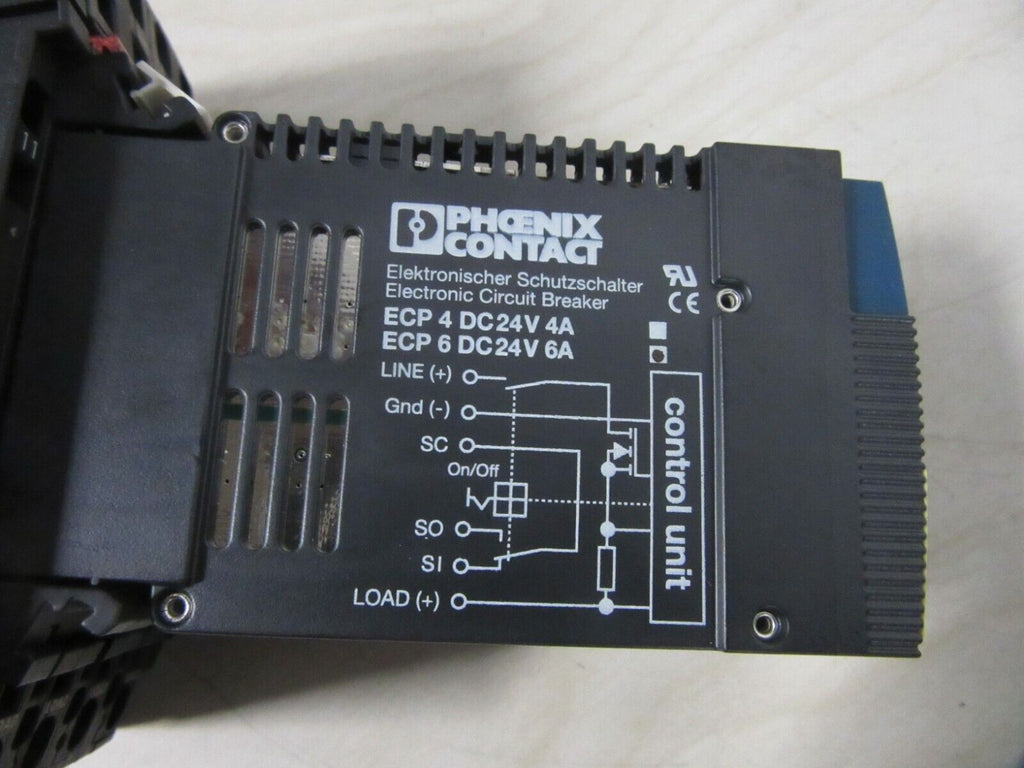 PHOENIX CONTACT Connect-LR+Elektronischer Schutzschalter ECP6DC24V6A+TMCP-SB