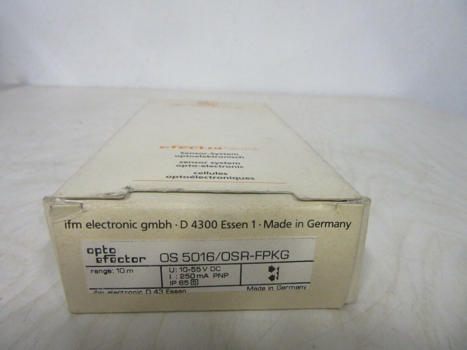 IFM electronik OS 5016/OSR-FPKG Reflexlichttaster  