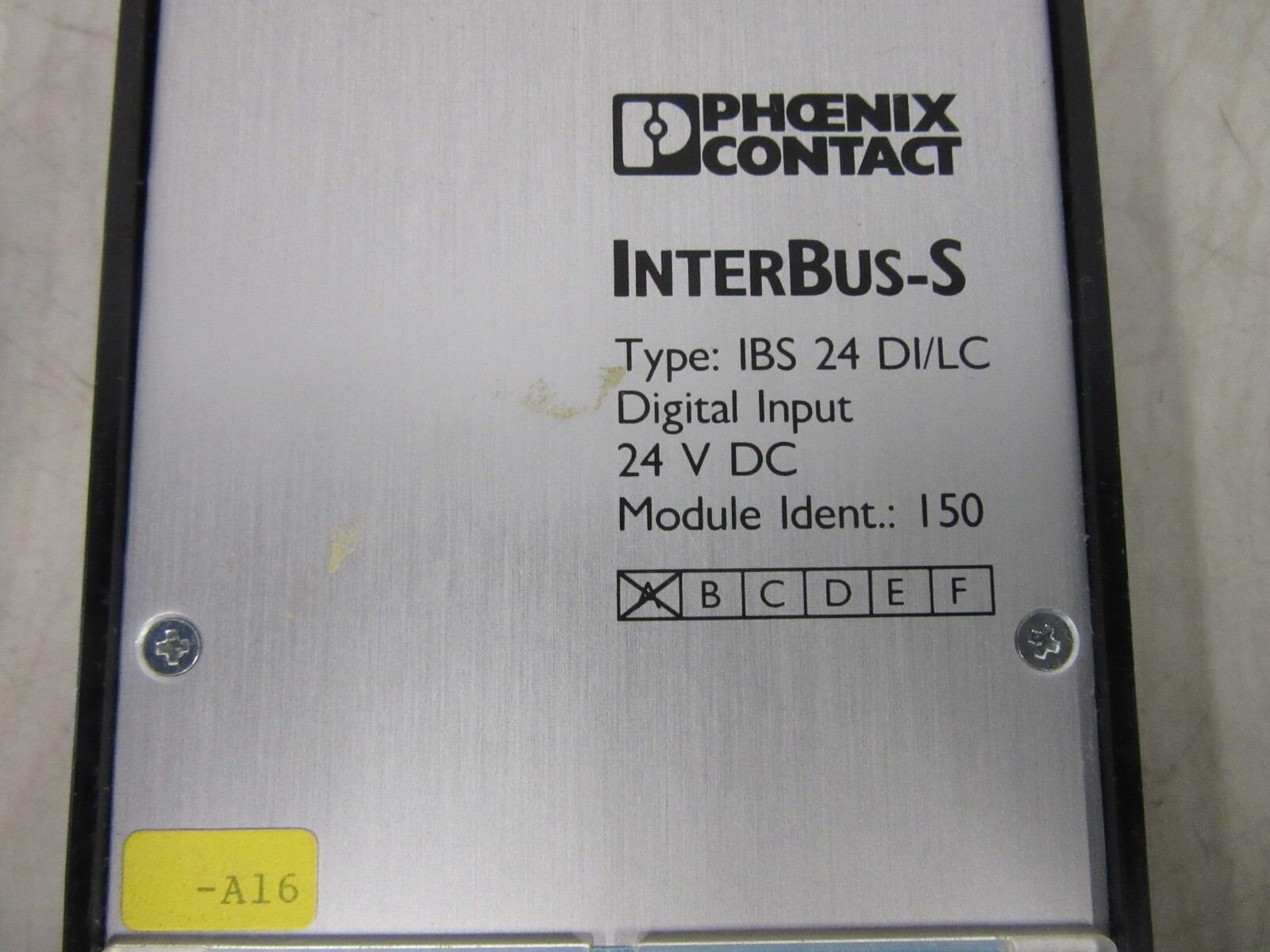 Phoenix Contact InterBus-S IBS 24 DI/LC