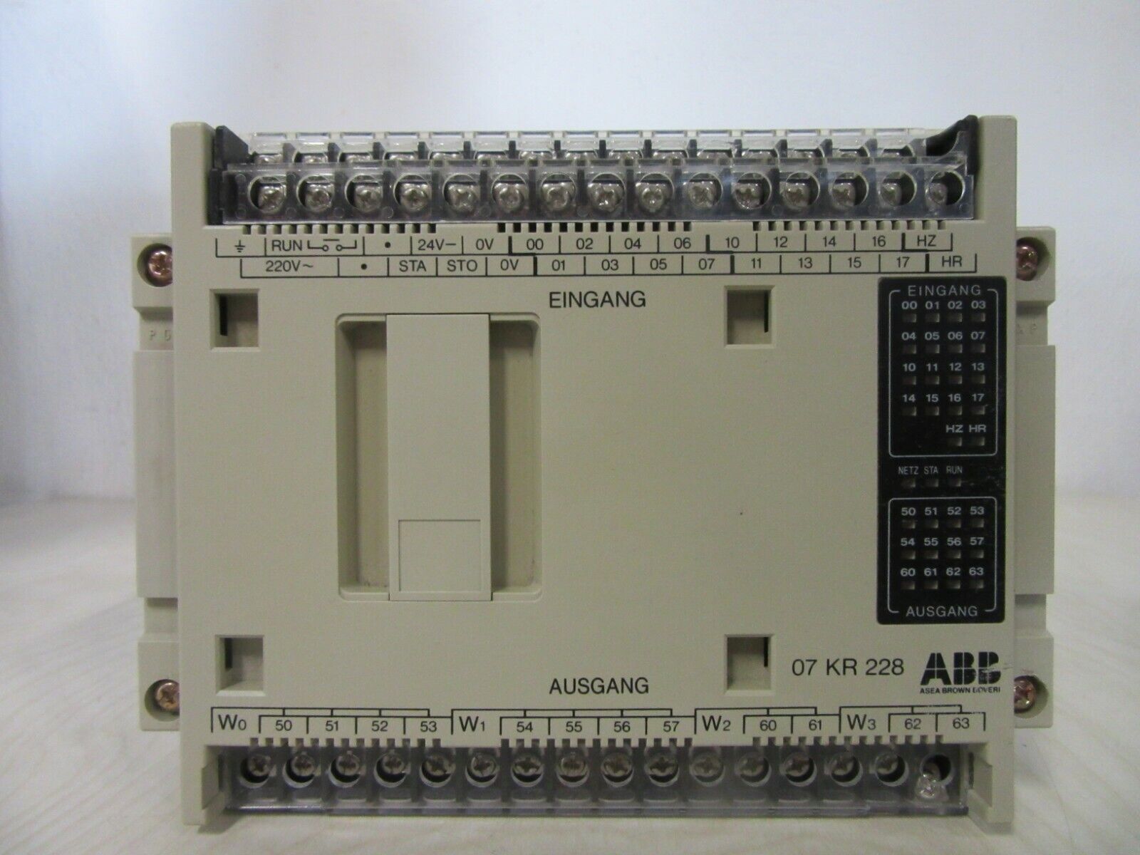 ABB Asea Brown Boveri 07 KR 228dR1 GJV3 0724 01 R1 