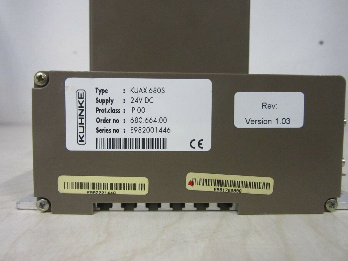 Kuhnke KUAX 680S 680.664.00 24V DC  