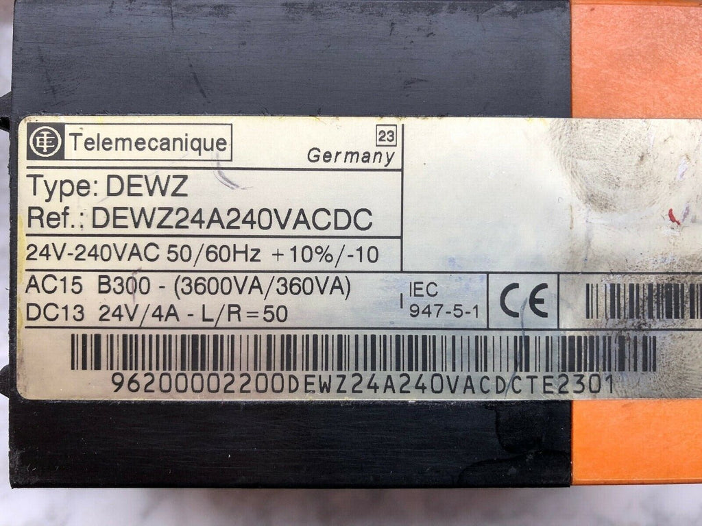 Telemecanique Prevenat Type DEWZ