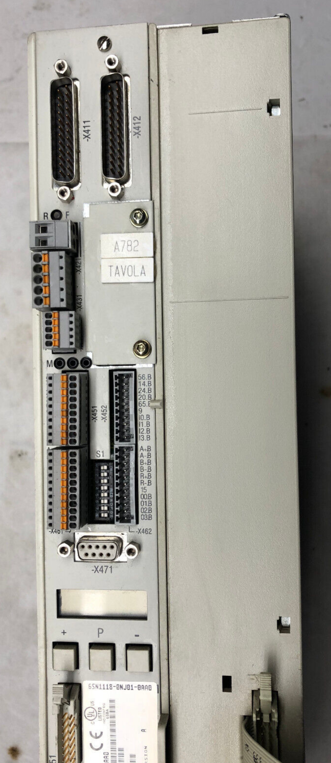 Siemens  SIMODRIVE 6SN1118-0NJ01-0AA0 Version A  mit LT-MODUL 80A