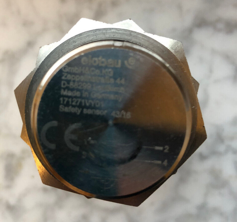 elobau S-Sensor - 171271VY01 - magnetisch - Schließer/Öffner, Einbaustecker M12