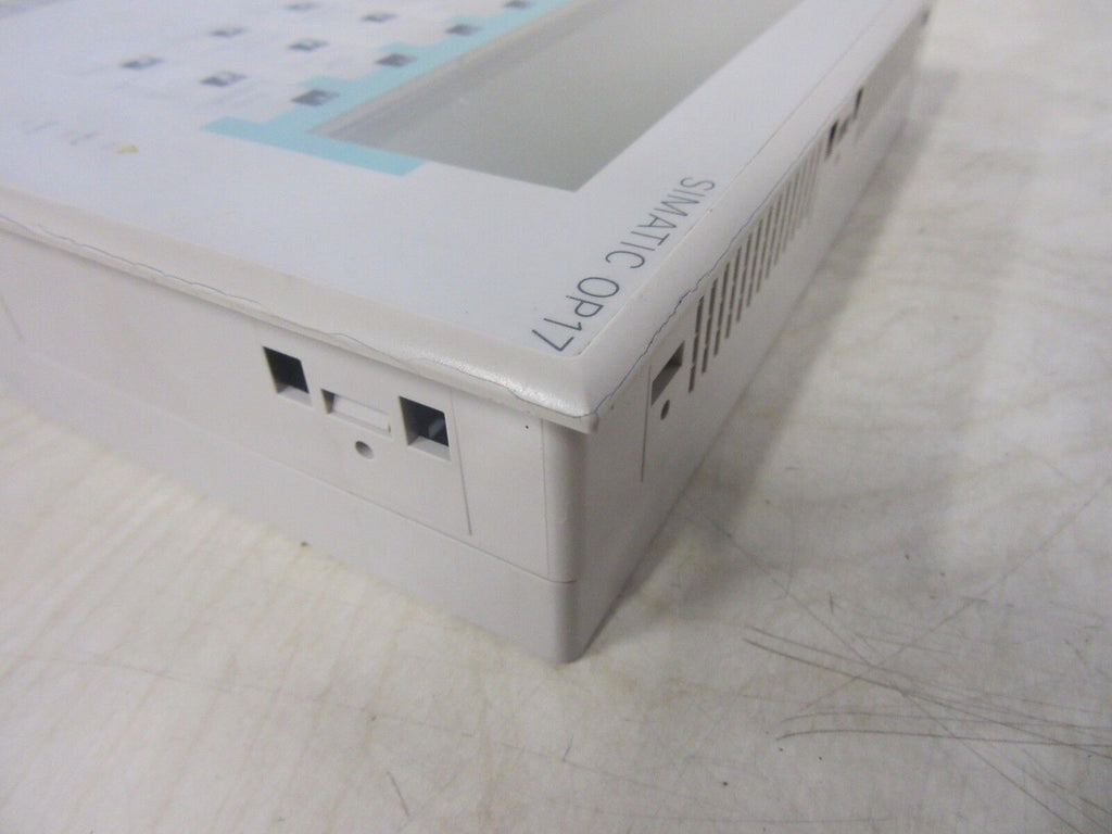 Siemens Simatic Operator Panel OP 17-PP 6AV3 617-1JC00-0AX1  