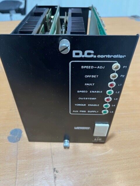 VICKERS D.C. Controller Type AZM Part N. BA 002B 200V  Av. Curr 41 Peakcurr 100