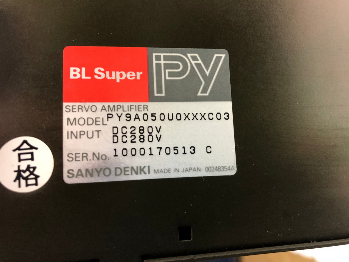 SANYO DENKI PY9A050U0XXXC03 Servo Amplifier
