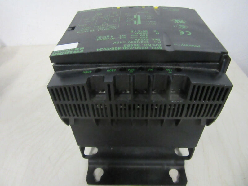 MTL Einphasen Sicherheitstransformator MTL-0250-230-400\2x24