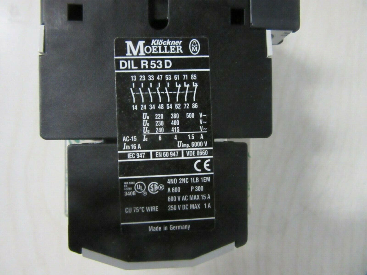 Klöckner Moeller  DILR53D  System-Hilfsschütz