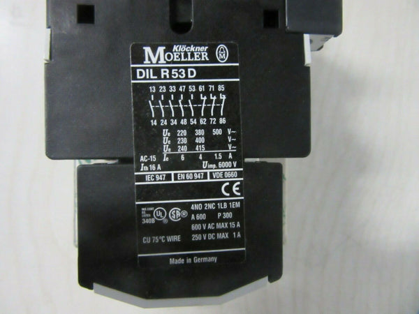 Klöckner Moeller  DILR53D  System-Hilfsschütz