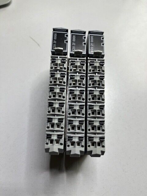 B&R X20 ZF 0000 + Trägermodul X20 BM11 REV.D0 -3 Pieces-