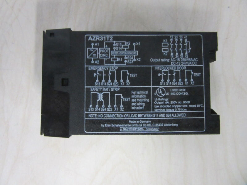SCHMERSAL AZR31T2 24V DC