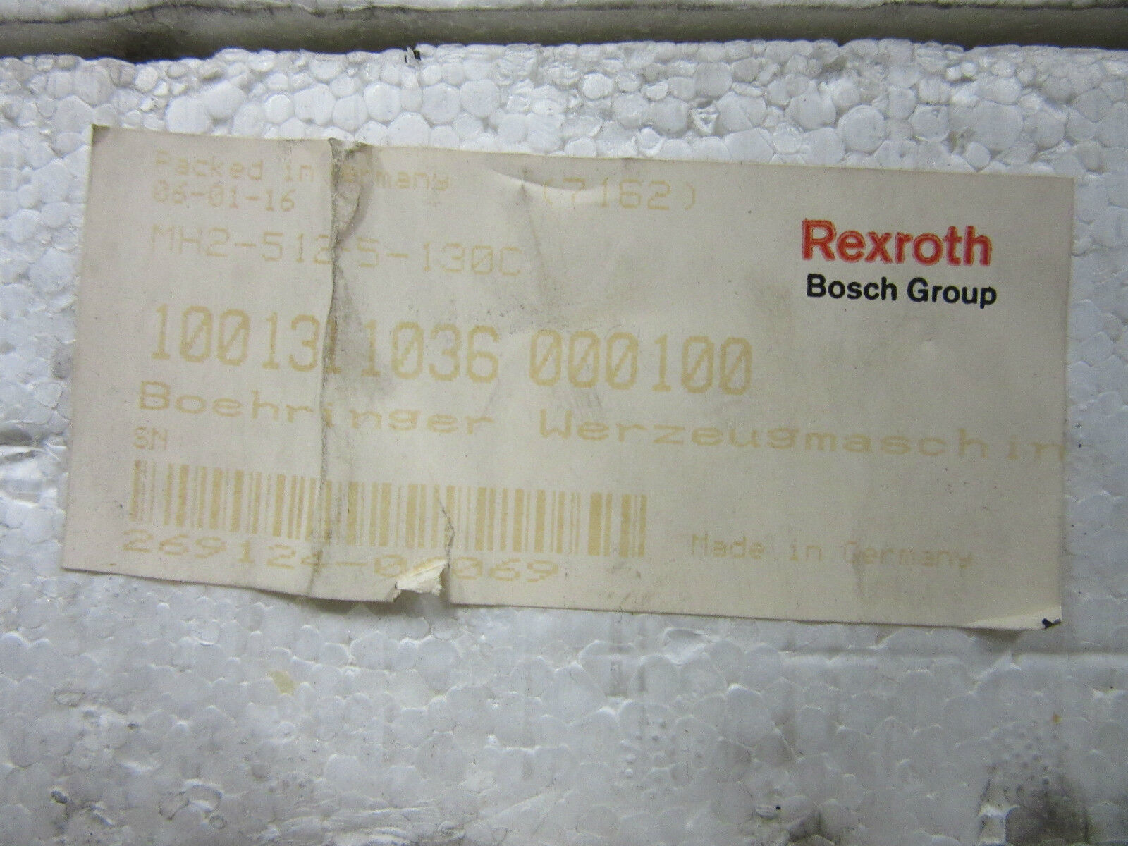 Rexroth MH2-512-5-130C -unused-