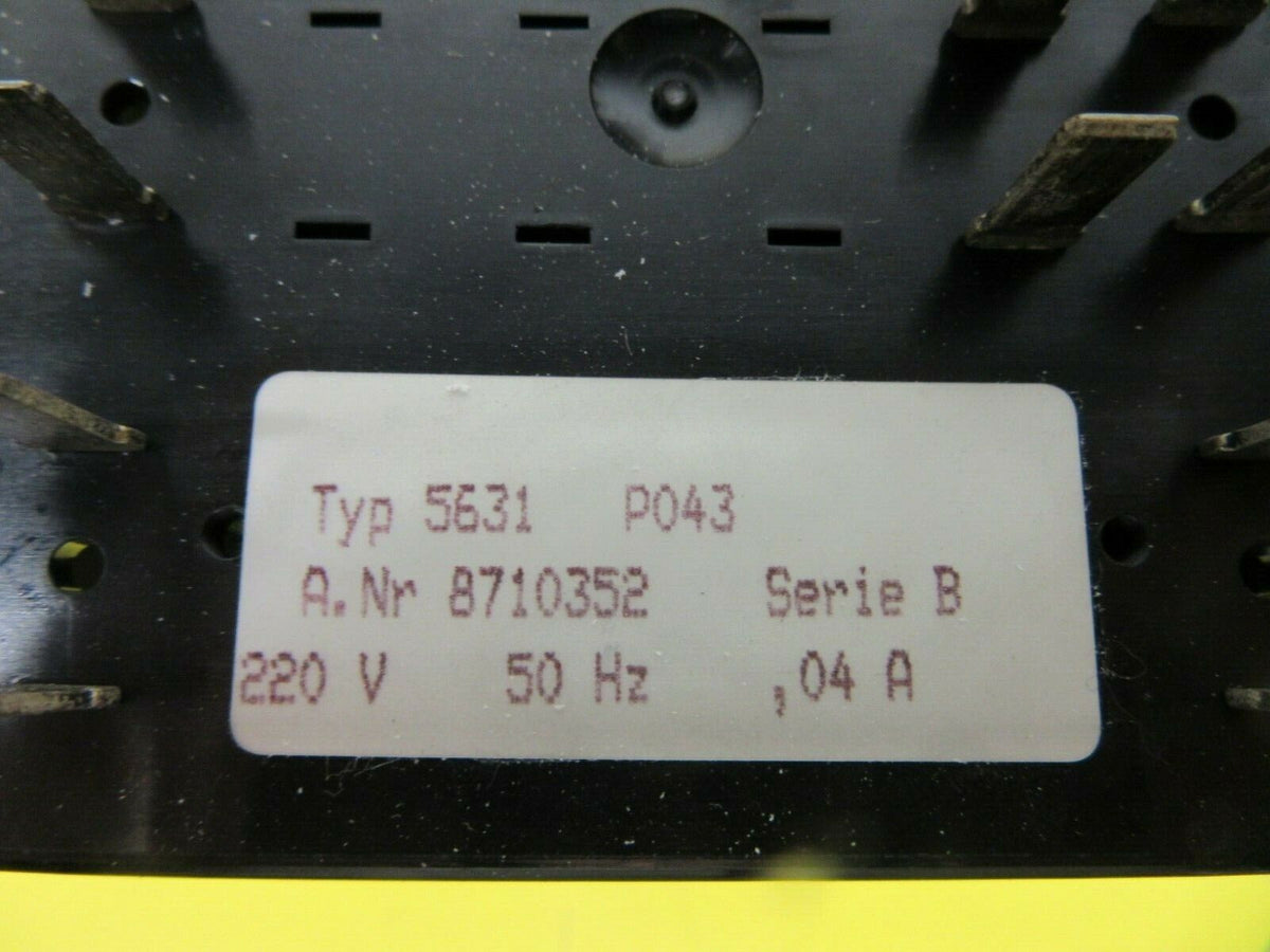 Geiss TYP 5631 P043 Temperaturregler 0°C-400°C
