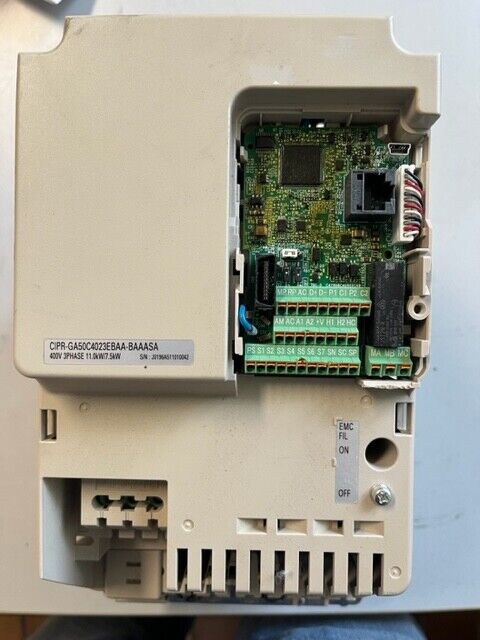 YASKAWA GA50C4023EBA MODEL: CIPR-GA50C4023EBA-BAAASA 11KW
