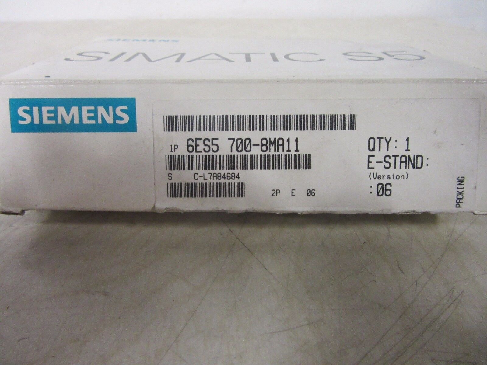 Siemens Simatic S5 6ES5 700-8MA11  -unused-