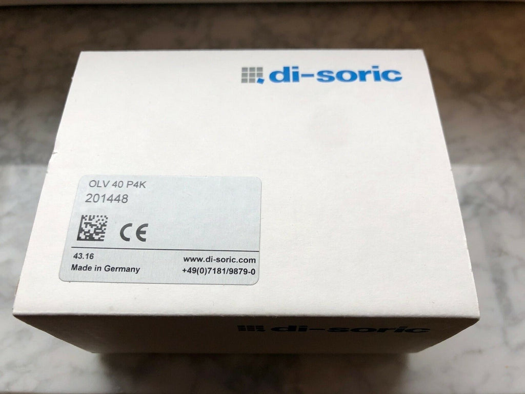 di-soric  Verstärker für Glasfaser-Lichtleitkabel OLV 40 P4K