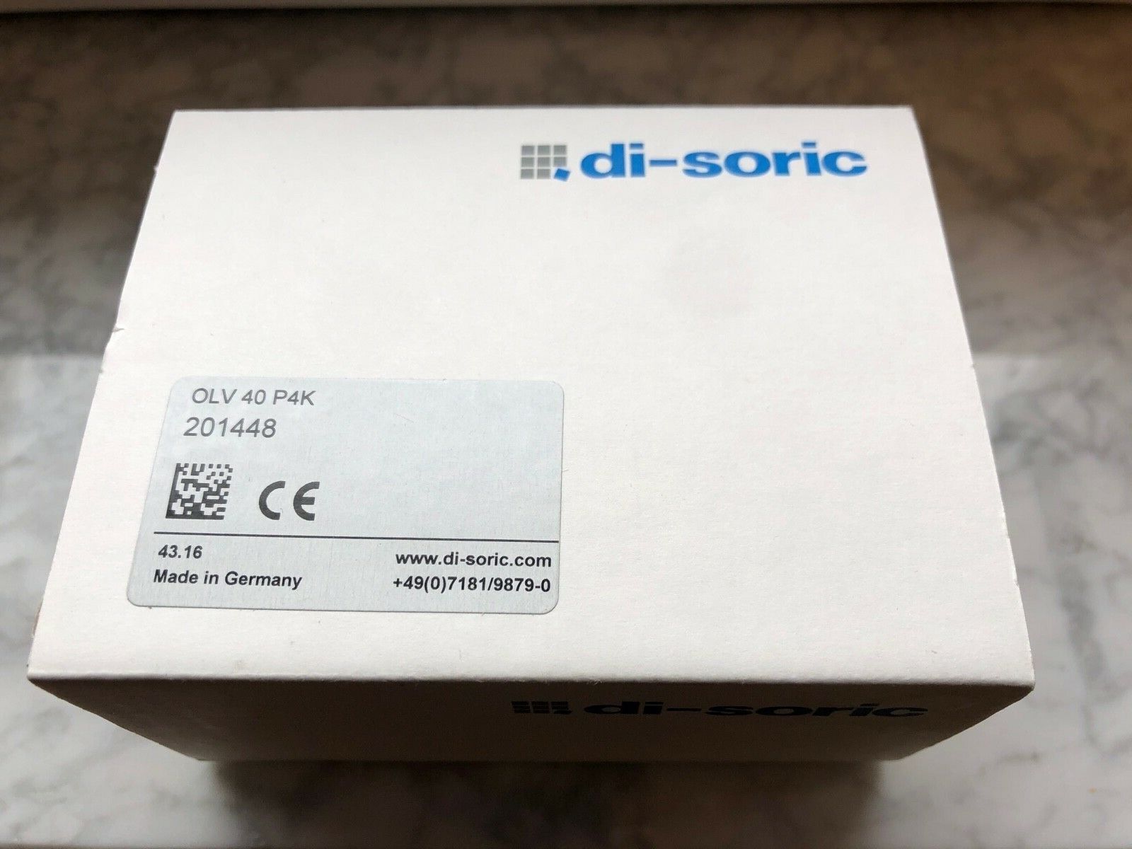 di-soric  Verstärker für Glasfaser-Lichtleitkabel OLV 40 P4K