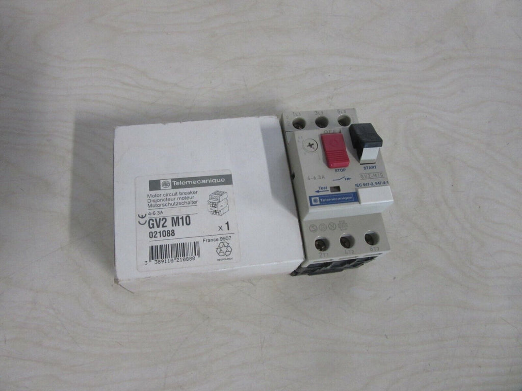 Telemecanique  GV2M10  Motorschutzschalter 4-6,3A