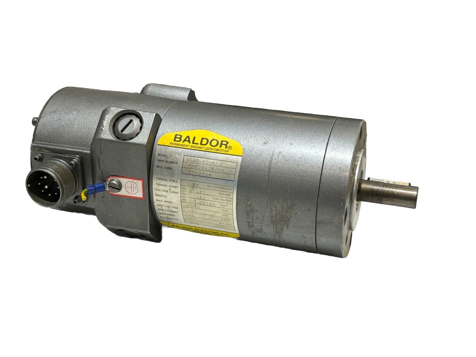 BALDOR SD25-40-A1 Servomotor FME0862B-04, 3792864