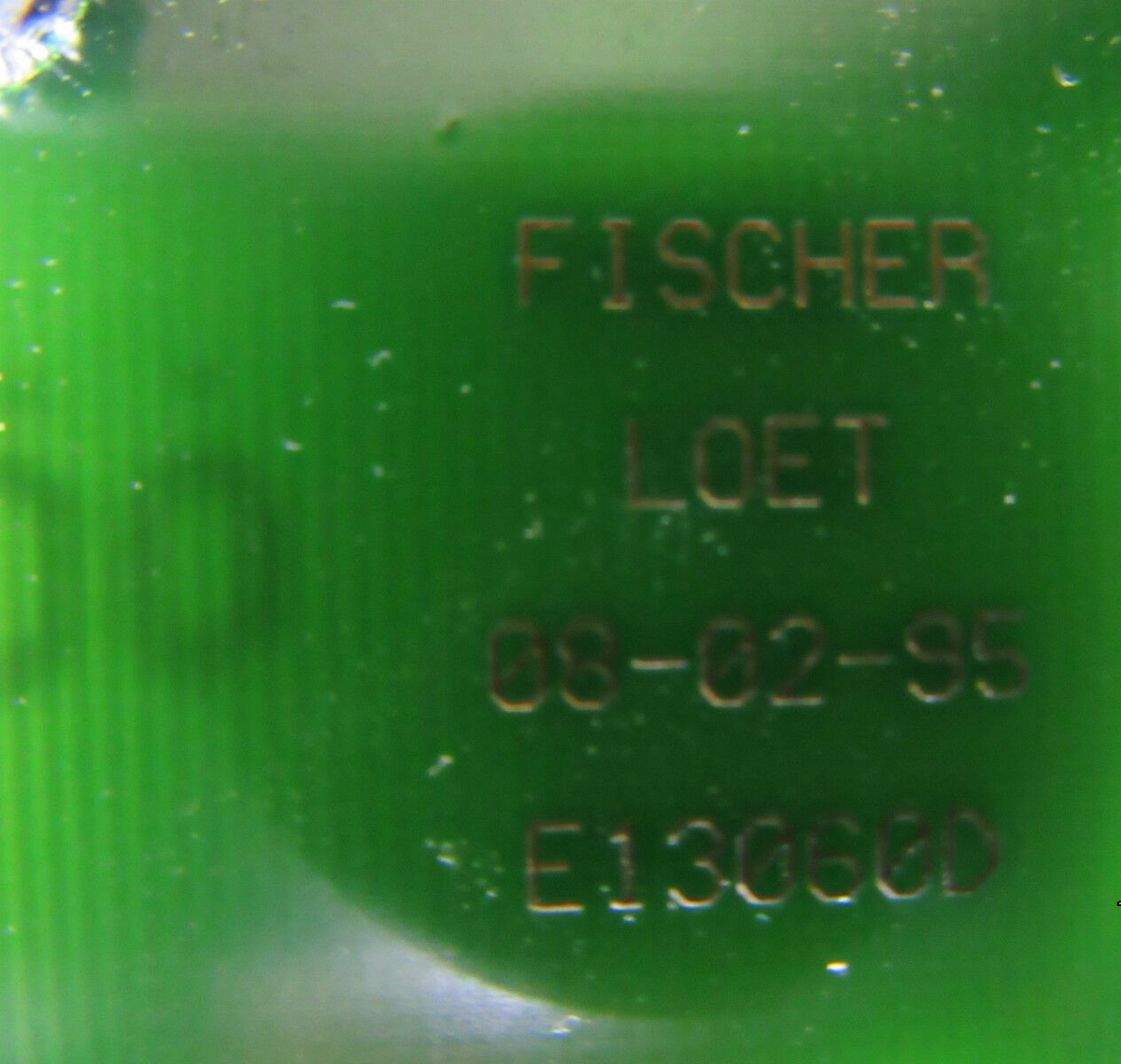 FISCHER LOET 08-02-95 E13060D E 50390