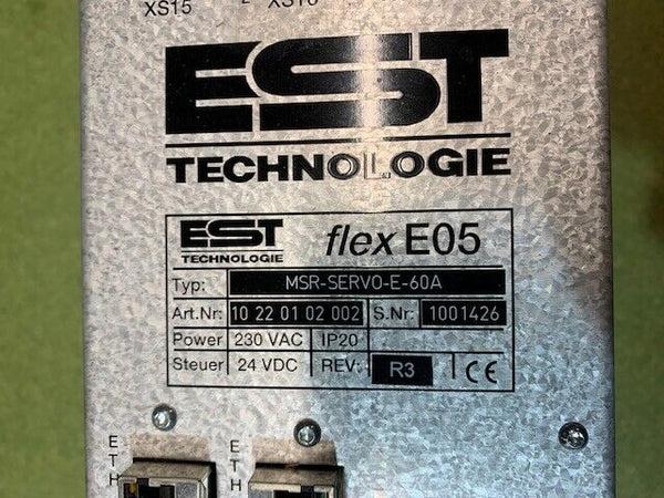 EST Technologie  flex E05 MSR-SERVO-E-60A Art.Nr. 10220102002