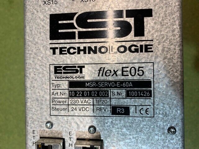 EST Technologie  flex E05 MSR-SERVO-E-60A Art.Nr. 10220102002
