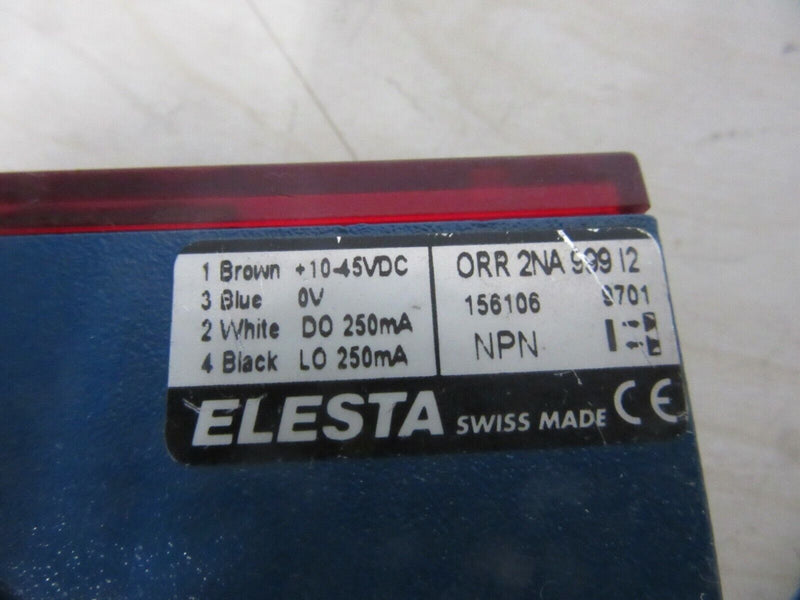 Elesta ORR 2NA 999/2 Lichtschranke Optischer Sensor 156106