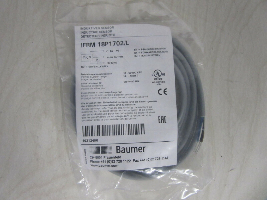 Baumer IFRM 18P1702/L Induktiver Sensor