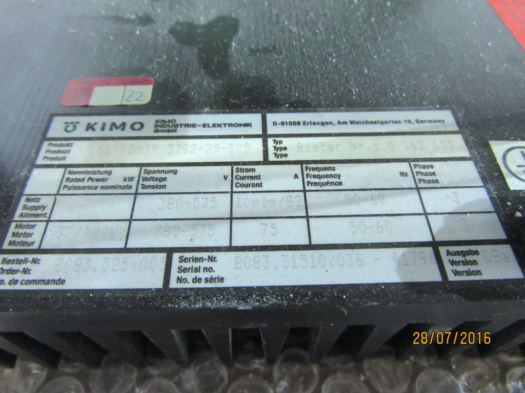 KIMO LEKTROMIK S2 electronic controller - used -